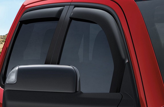 Mopar Smoke Side Window Visors 2019-up Ram Truck Quad Cab - Click Image to Close